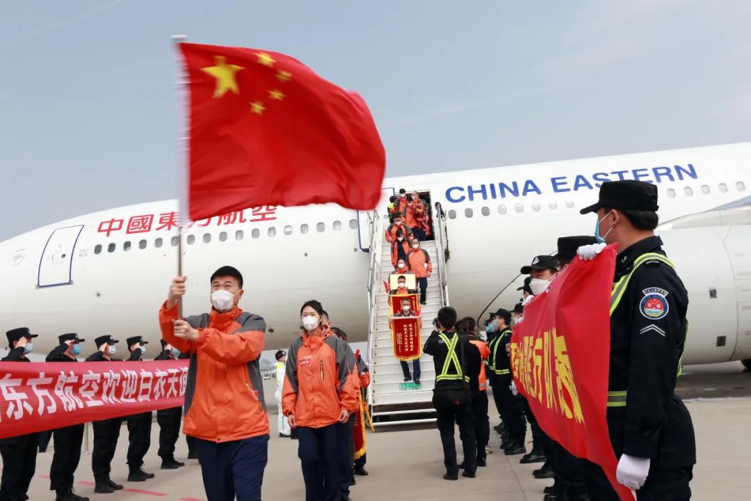 凱旋！西安國(guó)際醫(yī)學(xué)中心醫(yī)院支援湖北醫(yī)療隊(duì)回家