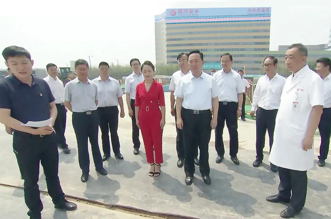 省委常委、市委書記王浩親臨西安國際醫(yī)學(xué)中心醫(yī)院檢查指導(dǎo)健康西安建設(shè)工作